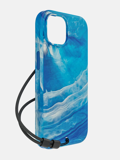 Carve Marble (Blue/White) Case with MagSafe for iPhone 15, , large